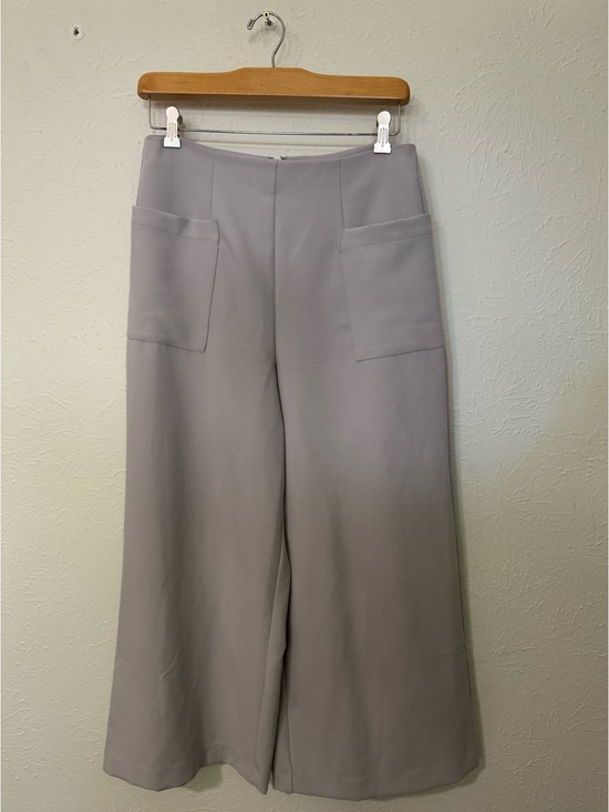 Jason Wu Pants - Jason Wu Light Gray Wide Leg Size 8